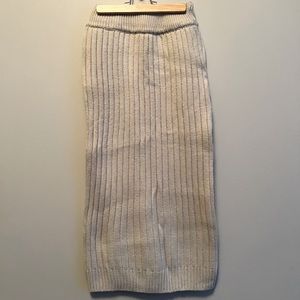 Extra Warm Sweater A-Line Skirt, XS